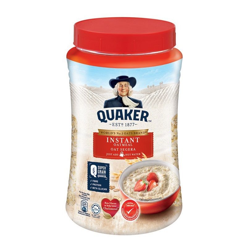 Yến Mạch Ăn Liền Quaker Hũ 1kg