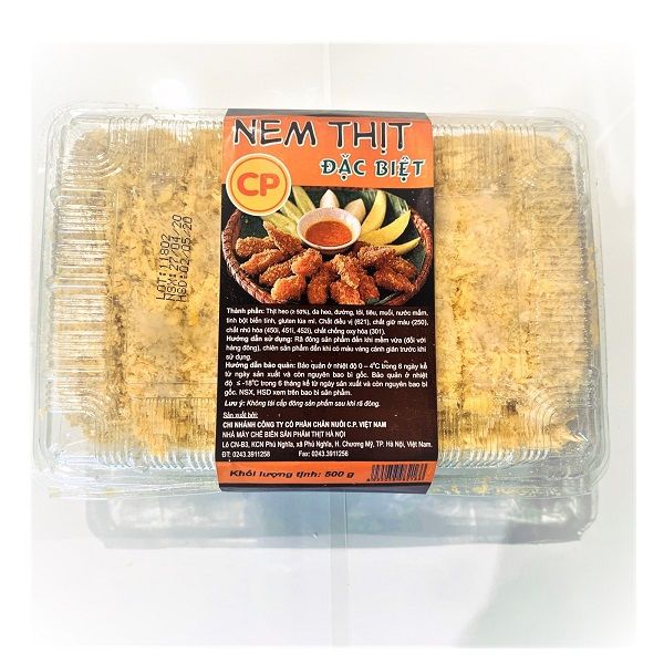 Nem Thịt Đặc Biệt CP 500g