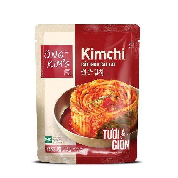 Kim Chi Cải Thảo Cắt Lát Cj Foods Hộp 300g
