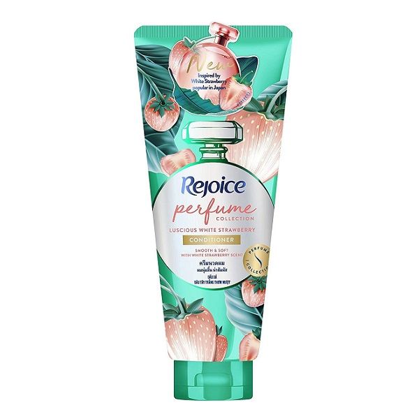 Dầu Xả Dâu Tây Bạch Tuyết Rejoice Perfume Collection Luscious White Strawberry Conditioner 320ml