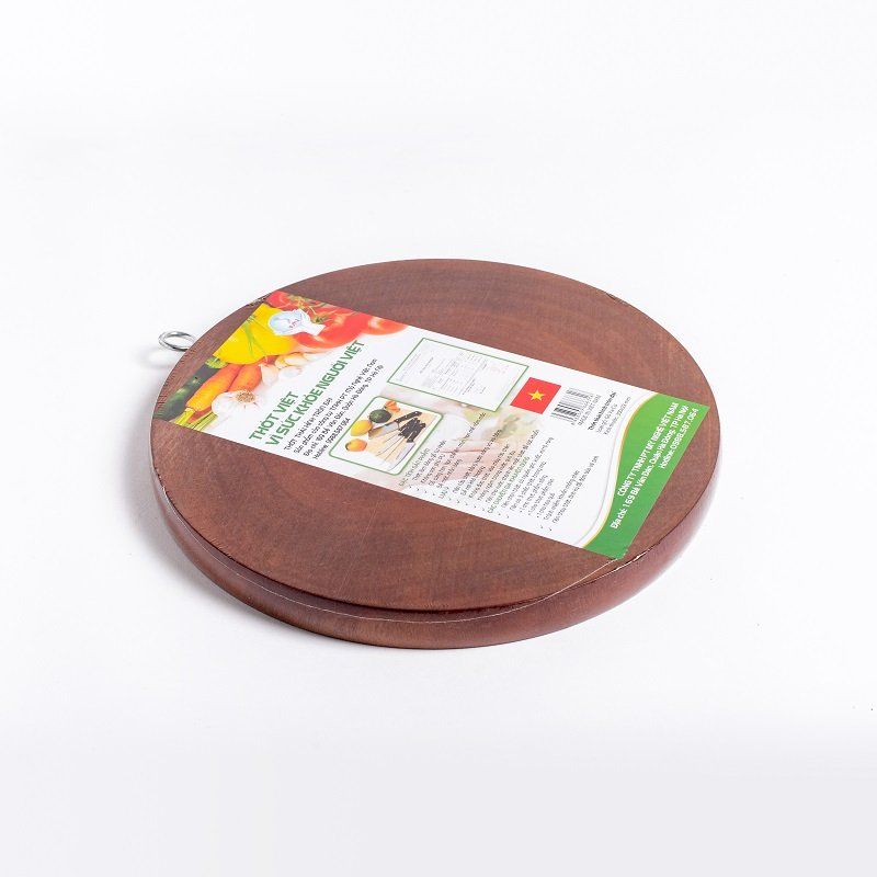 Thớt Thái Mỹ Nghệ Hình Tròn Đại 300x23mm