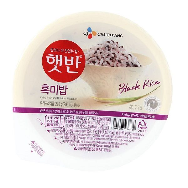 Cơm Nếp Than Ăn Liền Hetbahn 210g