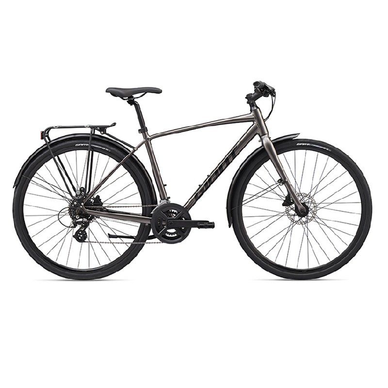 Xe Đạp Đường Phố Touring Giant Escape 2 City Disc 700c MY20 (Xám)