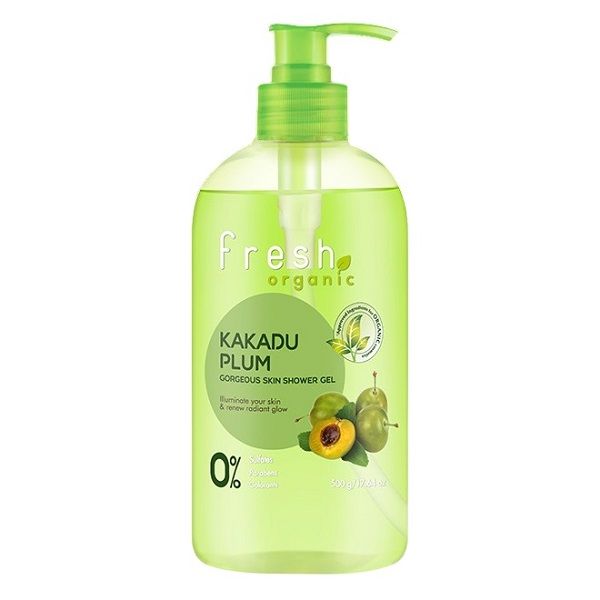 Sữa Tắm Fresh Organic Kakadu Plum Gorgeous Skin Shower Gel 500g