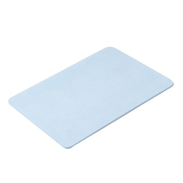 Thảm Chùi Chân Tảo Biển 39x55cm Xanh Dương