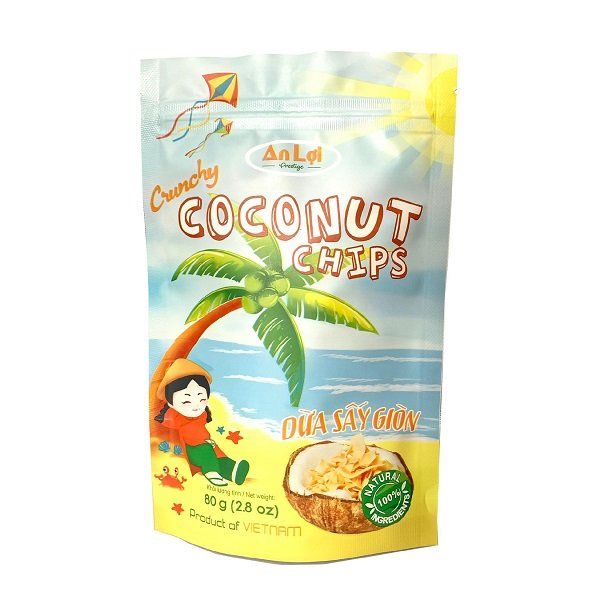 Dừa Sấy Giòn An Lợi 80g