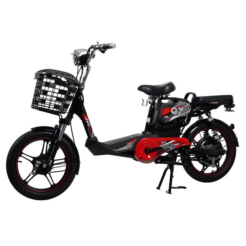 Xe Đạp Điện Jvc Eco Q7 (Đen)