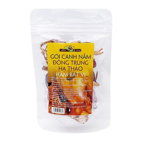 Gói Canh Nấm Đông Trùng Hạ Thảo Hầm Bát Vị Lý Tưởng Việt 50g