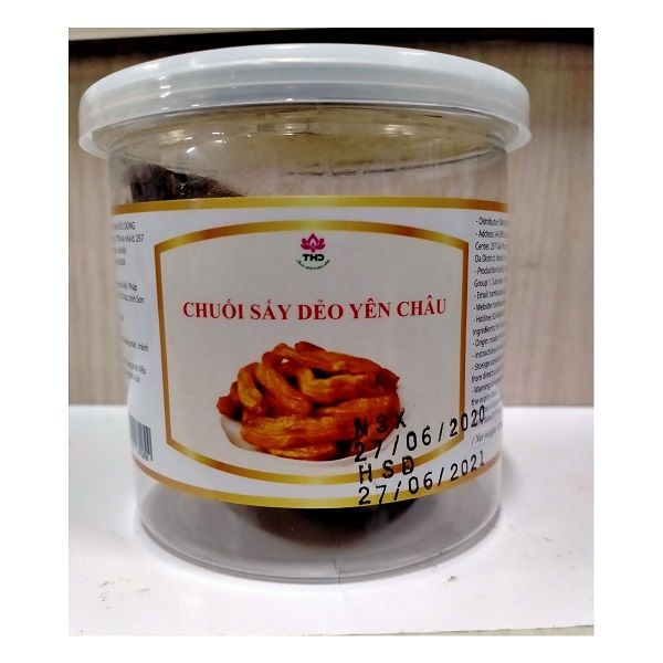 Chuối Sấy Dẻo Yên Châu Tâm Hữu Dũng Hộp 125g