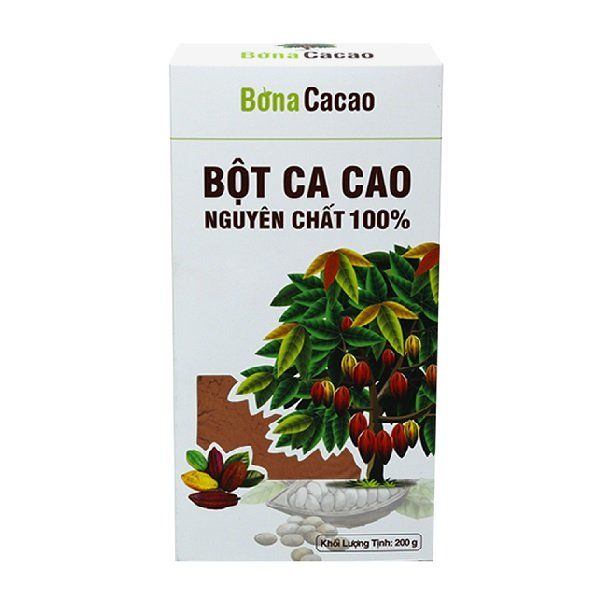 Bột Cacao Bona Cacao Nguyên Chất 200g
