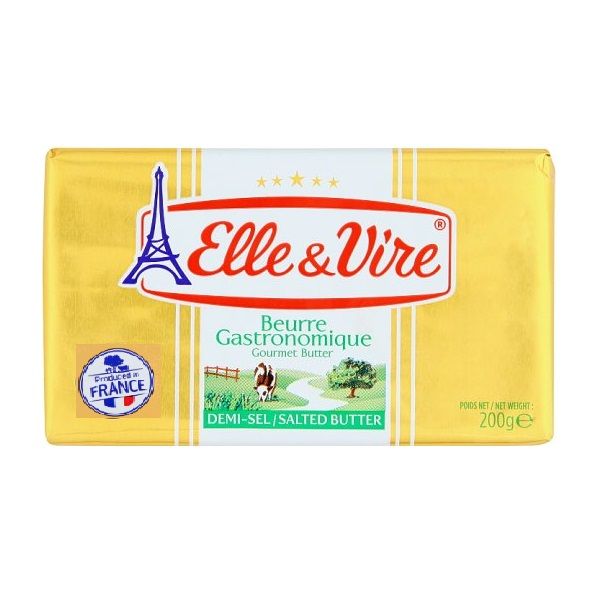 Bơ Mặn Elle & Vire (80% Béo) 200g