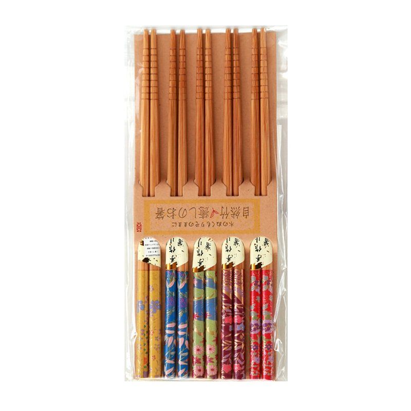 Đũa Tre Nhật Bản Vỉ 5 Đôi Kokusai NDCK-06