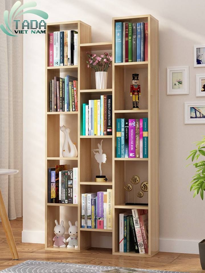 Kệ Sách Đứng Đa Tầng TD1148 150X75X20cm