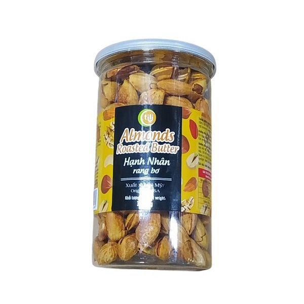 Hạnh Nhân Rang Bơ Tili 300g