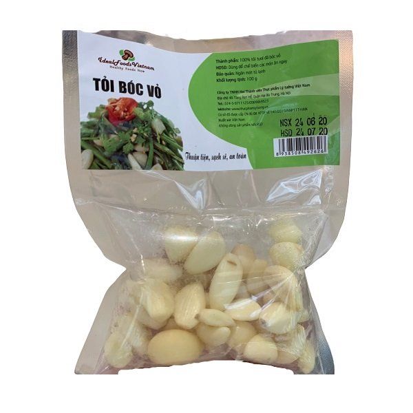 Tỏi Bóc Vỏ 100g