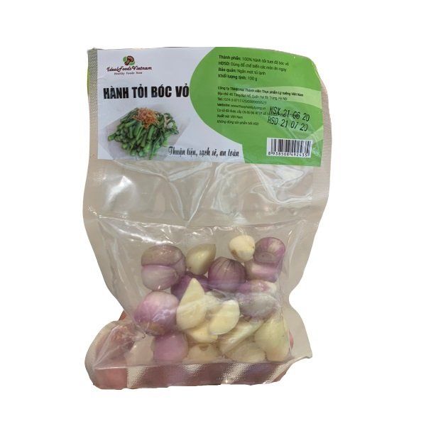 Hành Tỏi Bóc Vỏ 100g
