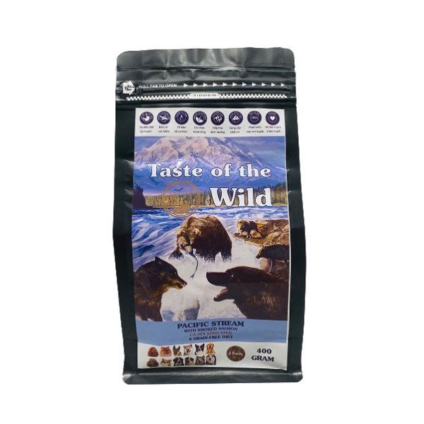 Thức Ăn Hạt Chó Vị Cá Hồi Xông Khói Taste Of The Wild Tow2564 400g