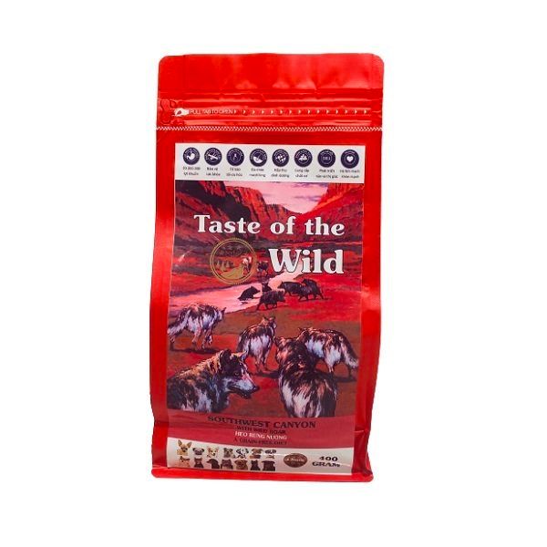 Thức Ăn Hạt Chó Vị Heo Rừng Taste Of The Wild Tow2586 400g