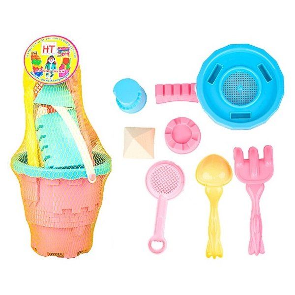 Đồ Chơi Xô Đi Biển Hoàng Thu HT7834 - Giao Màu Ngẫu Nhiên