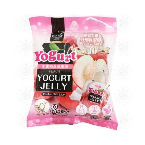 Thạch Sữa Chua Vị Đào Yogurt Jelly 160g