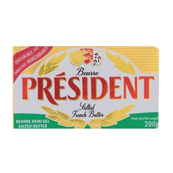 Bơ Mặn President 200g