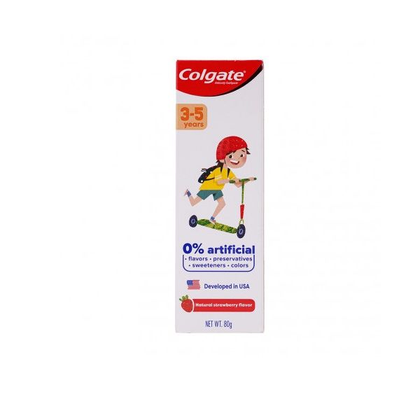 Kem Đánh Răng Colgate Trẻ Em Thiên Nhiên 3-5 Tuổi 80g
