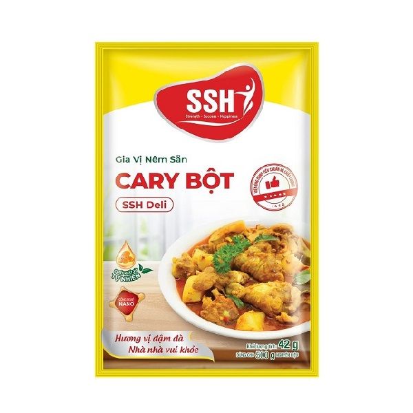 Gia Vị Nêm Sẵn Cary Bột SSH Deli 42g