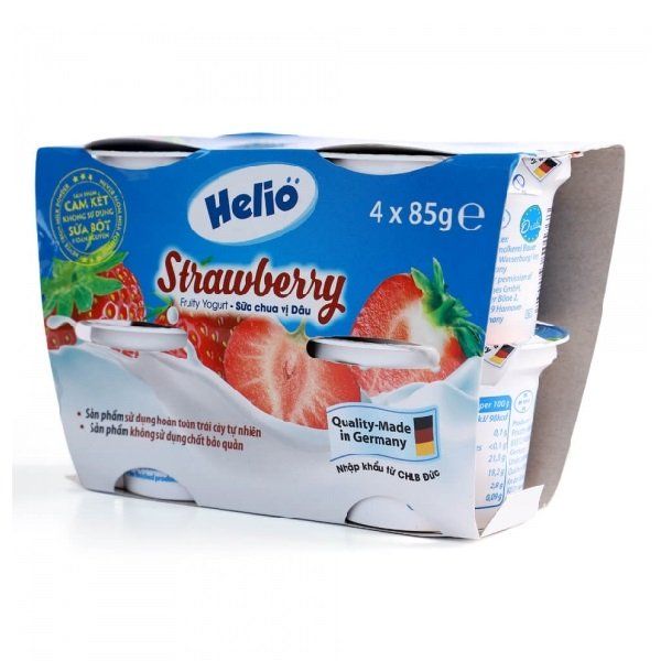 Sữa Chua Có Đường Helio 85gx4