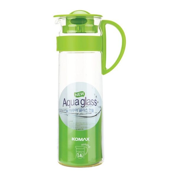 Bình Nước Thủy Tinh Komax 1,4l - 20376 (Xanh)