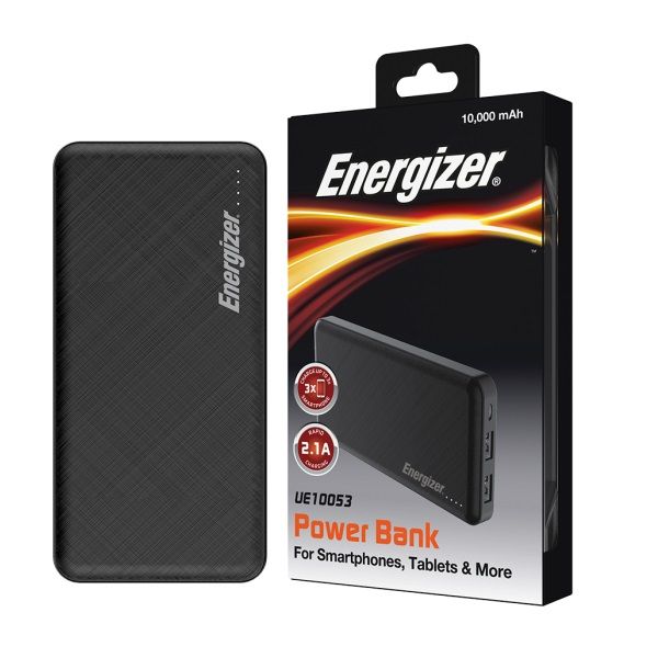 Sạc Dự Phòng Energizer 10,000mah 3.7V Li-Polymer UE10053 - 2 Màu