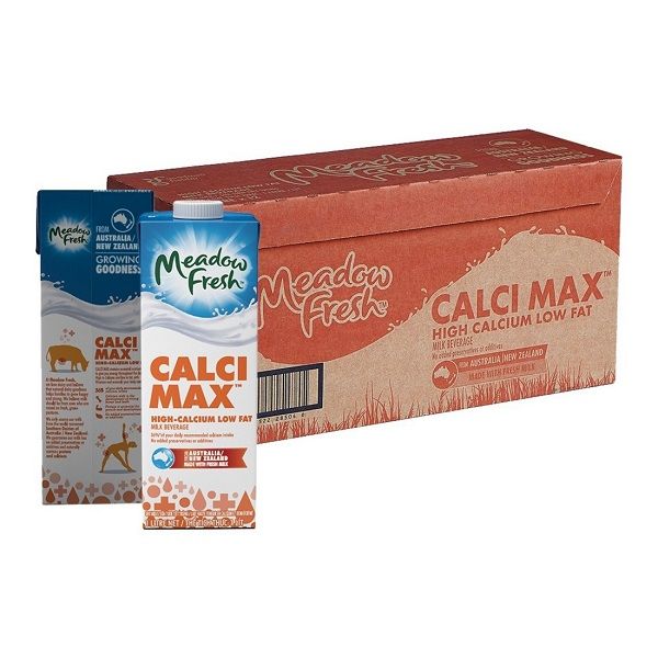 Thùng 12 Sữa Meadow Fresh Giàu Canxi 1L