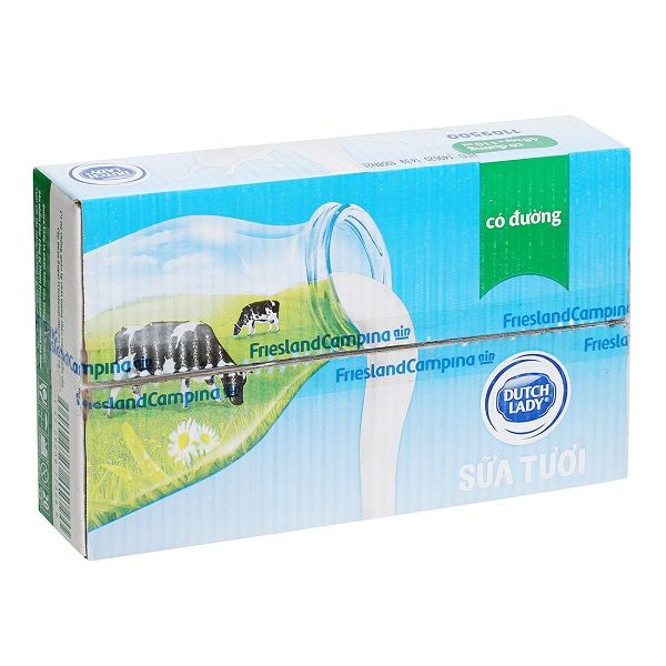Thùng 48 Sữa Cô Gái Hà Lan Có Đường 110ml