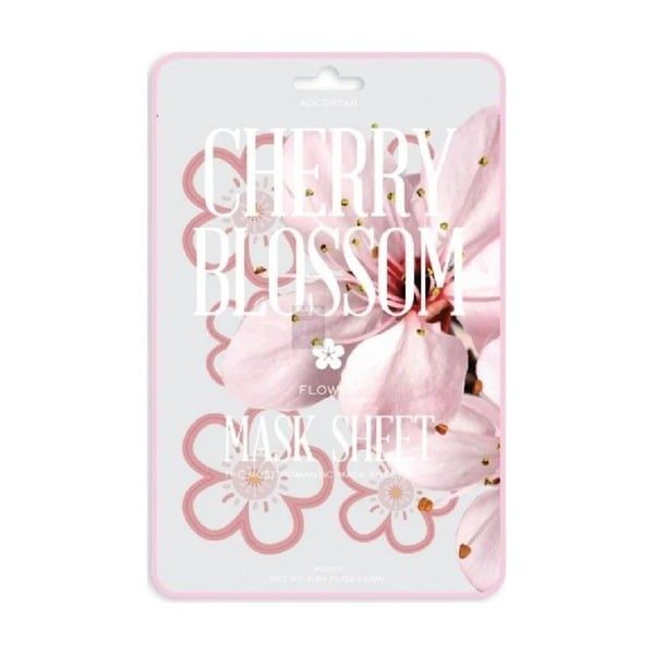 Mặt Nạ Lát Hoa Anh Đào Kocostar Cherry Blossom Flower Mask Sheet 20ml (Store 5871,5873)