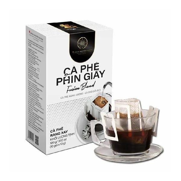 Cà Phê Phin Giấy Legend Fusion Blend 10x10g