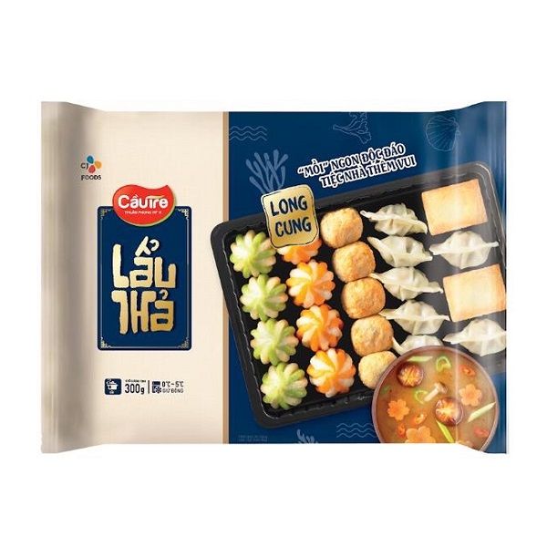 Viên Thả Lẩu Long Cung Cj Cầu Tre 300g