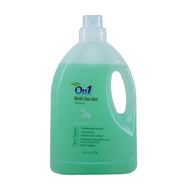 Nước Lau Sàn On1 Tinh Dầu Sả Chai 2.7L