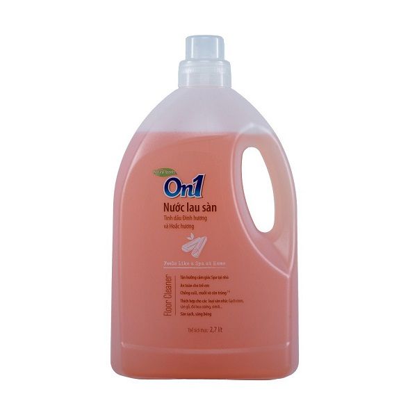 Nước Lau Sàn On1 Tinh Dầu Đinh Hương & Hoắc Hương Chai 2.7L