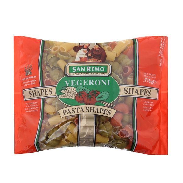 Nui Rau Củ Shapes Số 120 San Remo 375g