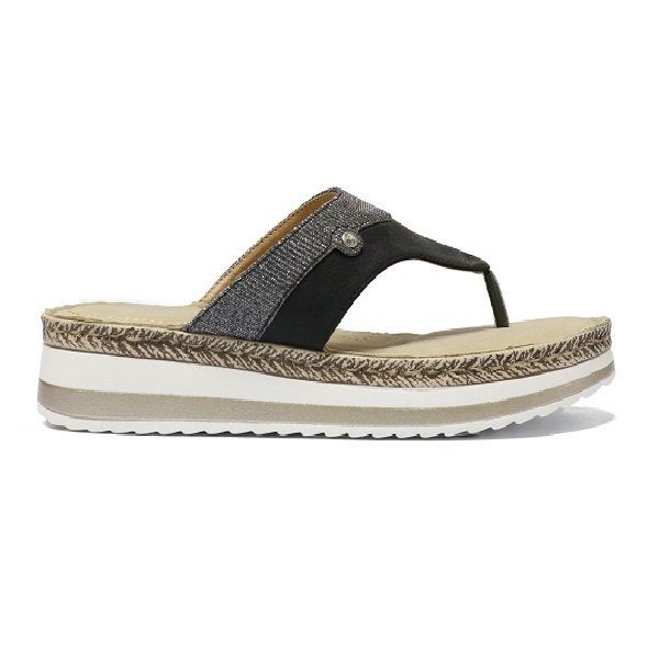 Dép Nữ Bata Màu Black 561-6004