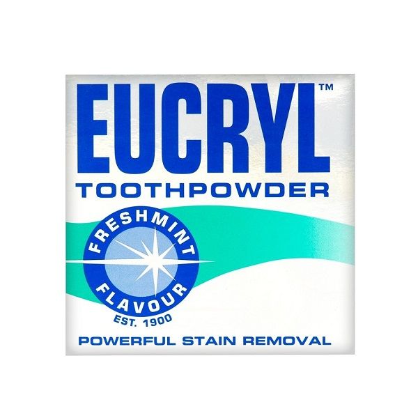 Bột Làm Trắng Răng Eucryl Tooth Powder Freshmint 50g