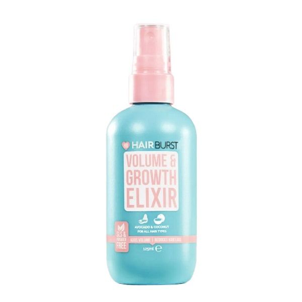 Xịt Dưỡng Tóc Hairburst Volume And Growth Elixir Avocado & Coconut Chiết Xuất Bơ và Dừa 125ml