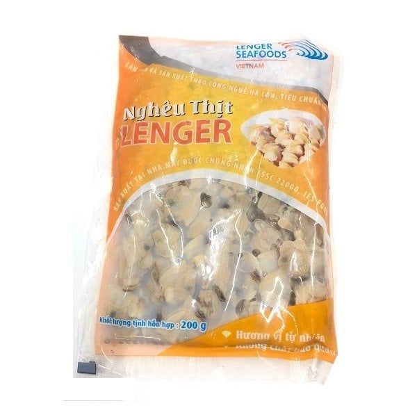 Nghêu Thịt Lenger 200g