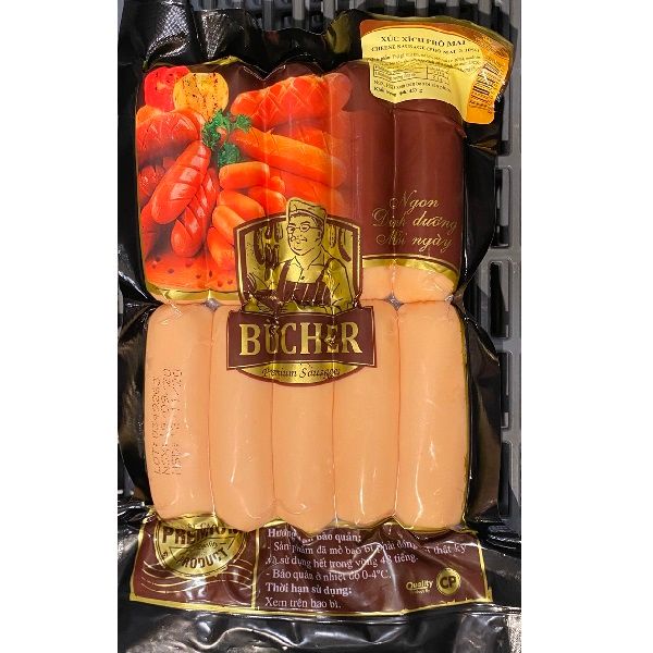 Xúc Xích Phomai Bucher 450g CP