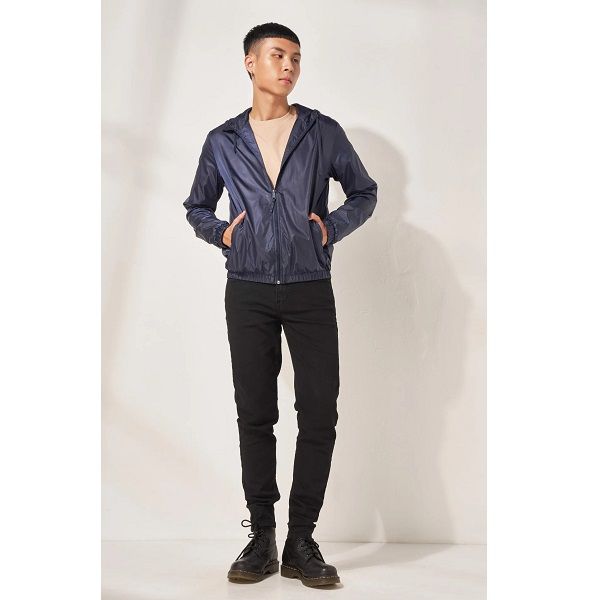 Áo Khoác UV Phản Quang Nam Couple TX Màu Đen Xanh 1004 (Store 5703)