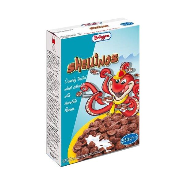 Bỏng Lúa Mì Giòn Ăn Liền Vị Socola Bruggen 250g