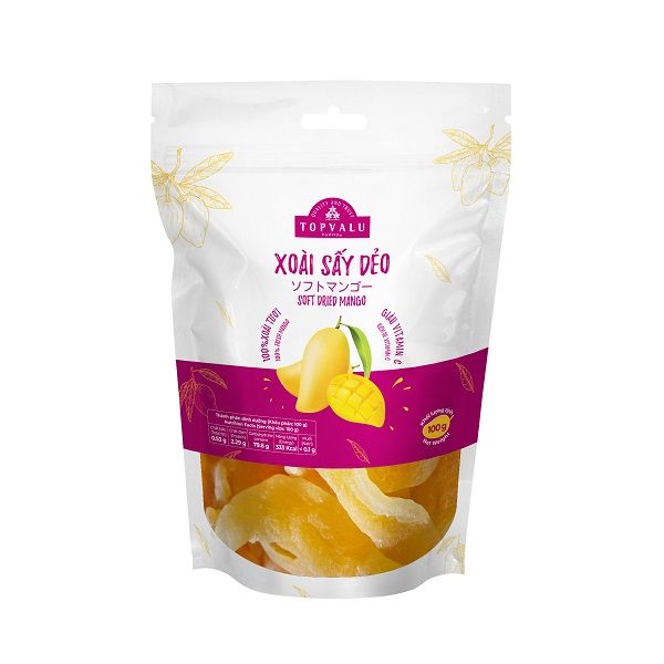 Xoài Sấy Dẻo Aeon Topvalu 100g