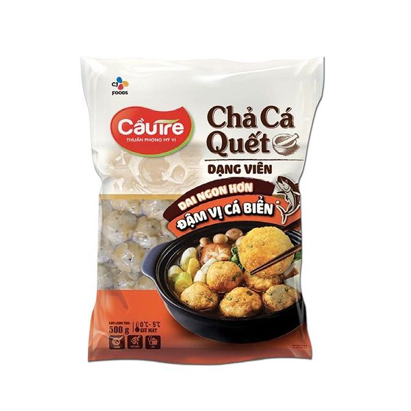 Chả Cá Quết Dạng Viên CJ Cầu Tre 500g