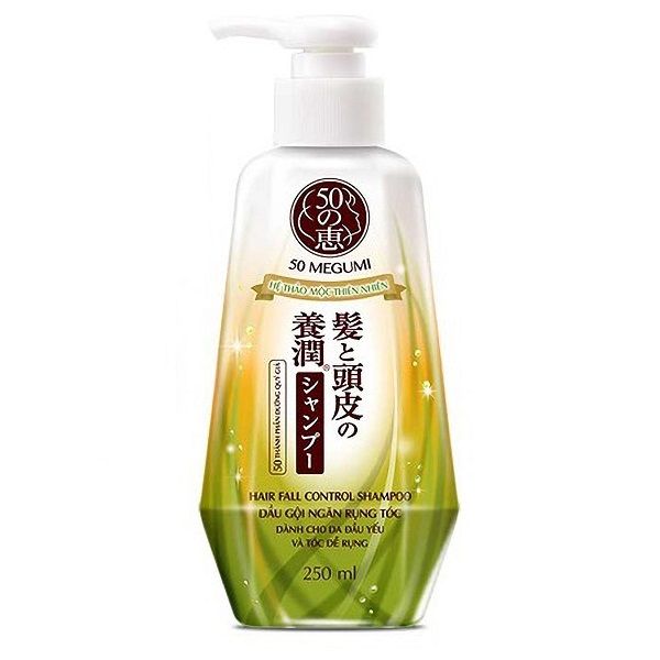 Dầu Gội Ngăn Rụng Tóc 50 Megumi Hair Fall Control Shampoo 250ml