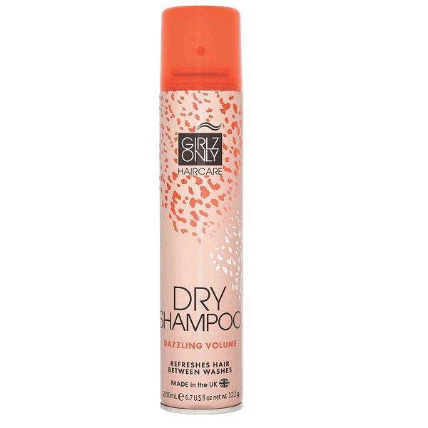 Dầu Gội Khô Girlz Only Làm Phồng Tóc Dazzling Volume 200ml