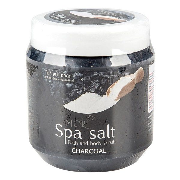Muối Tắm Spa Than Hoạt Tính Mori Hũ 700ml (5871, 5873)